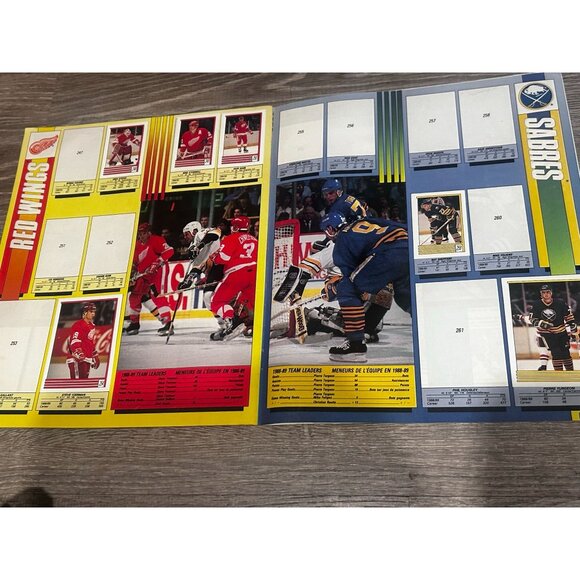 1989 O-Pee-Chee NHL Hockey Sticker Album Lanny McDonald Stanley Cover - Picture 6 of 7